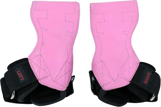 Lifting Grips PRO Weight Gloves Heavy Duty Barbell Gymnastics Straps Alternative to Power Hooks Deadlifts Adjustable Neoprene Padded Wrist Wrap