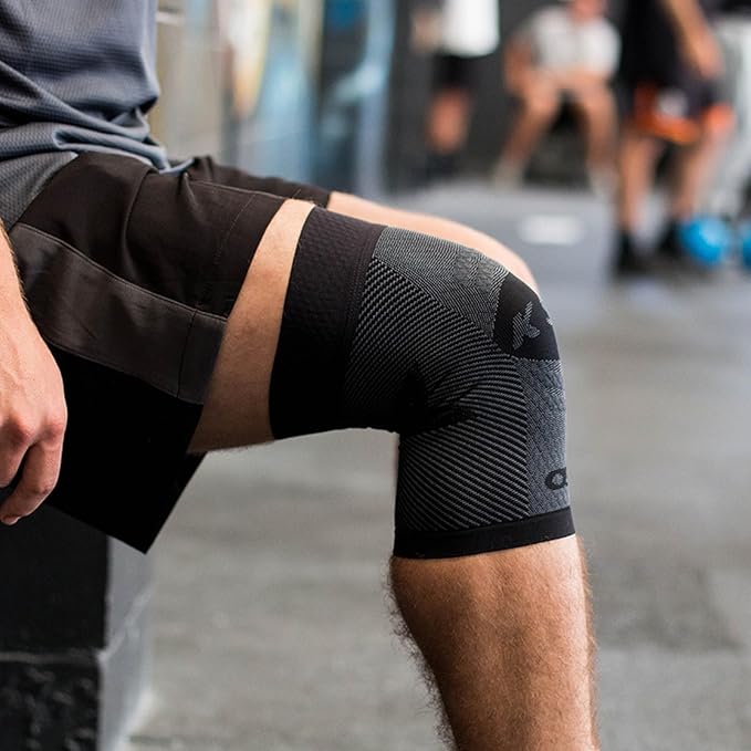 OS1st KS7 Performance Knee Brace with Compression Zone Technology–Stabilizing Knee Sleeve for Pain Relief, Patella Support, Running, Arthritis, Men & Women