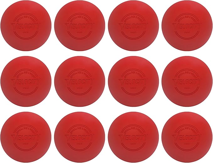 Velocity Lacrosse Balls - 1, 2, 3, 6, 12, 18, 24, 36, 60 and 120 Packs - for Practice, Official NFHS and College Approved Size