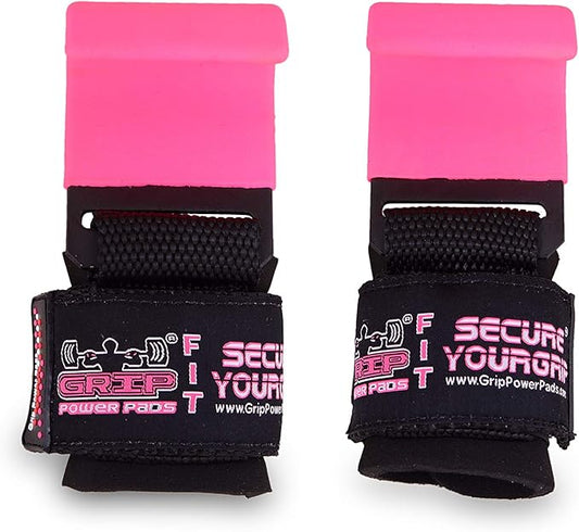 Weight Lifting Hooks Heavy Duty Lifting Wrist Straps Pull Ups Deadlift Straps Power Lifting Grips Padded Workout Straps for Weightlifting Gym Gloves for Men & Women Premium Workout Equipment