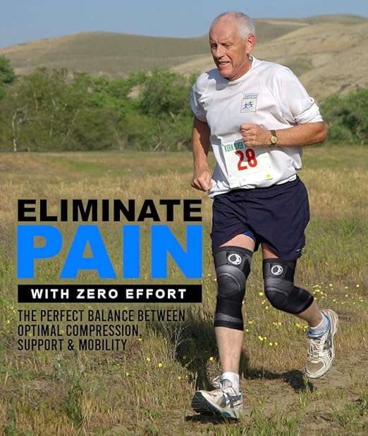 Knee Compression Sleeve - Knee Braces for Knee Pain Women, Knee Sleeve, Knee Compression Sleeve Women, Knee Support Men, Rodilleras, Compression Knee Sleeves Men