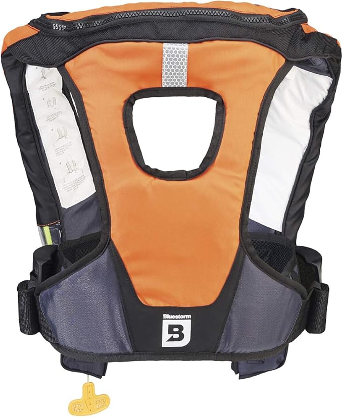 BLUESTORM Arcus 40 Automatic Inflatable PFD Life Jacket for Adults | US Coast Guard (USCG) Approved Life Vest