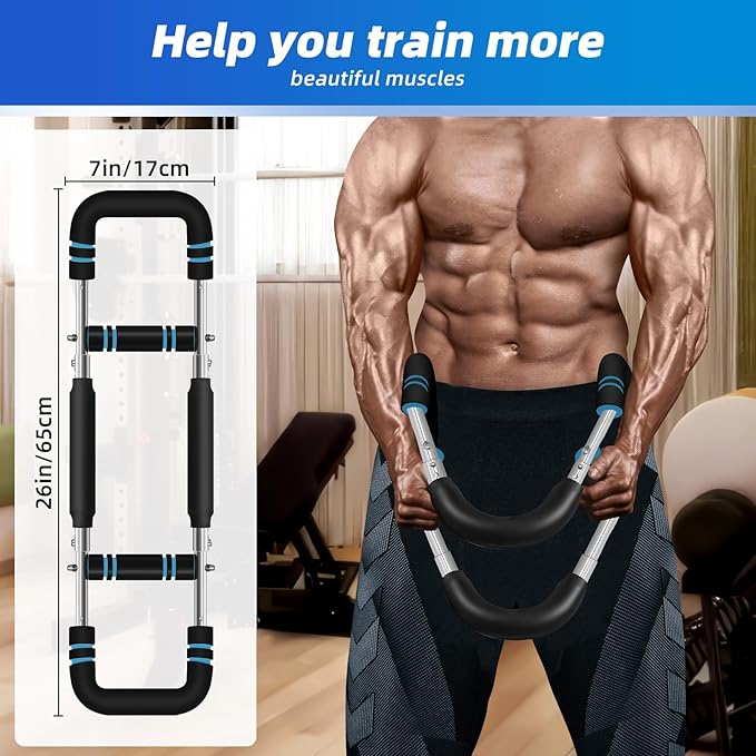 Twister Arm Trainer, Women's arms, Men's Chest, Shoulder and Forearm Muscle Training Fitness Equipment, Portable Spring Resistance Home Fitness Equipment