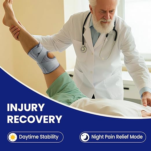 Galvaran Knee Brace for Men & Women - ACL, MCL, Meniscus Tear Support & Arthritis Pain Relief - Stabilizing Knee Braces Support with Side Stabilizers & Patella Gel Pad