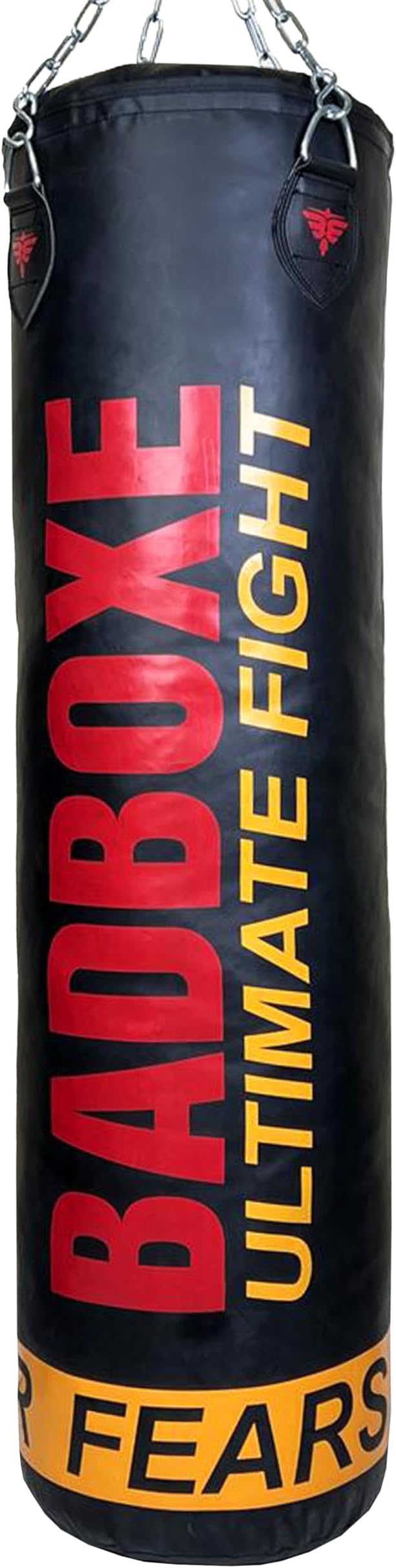 Punching Bag with Chains | Premium Synthetic Leather Boxing Punch Bag 90LBS | Versatile & Durable for Daily Training | Available Filled
