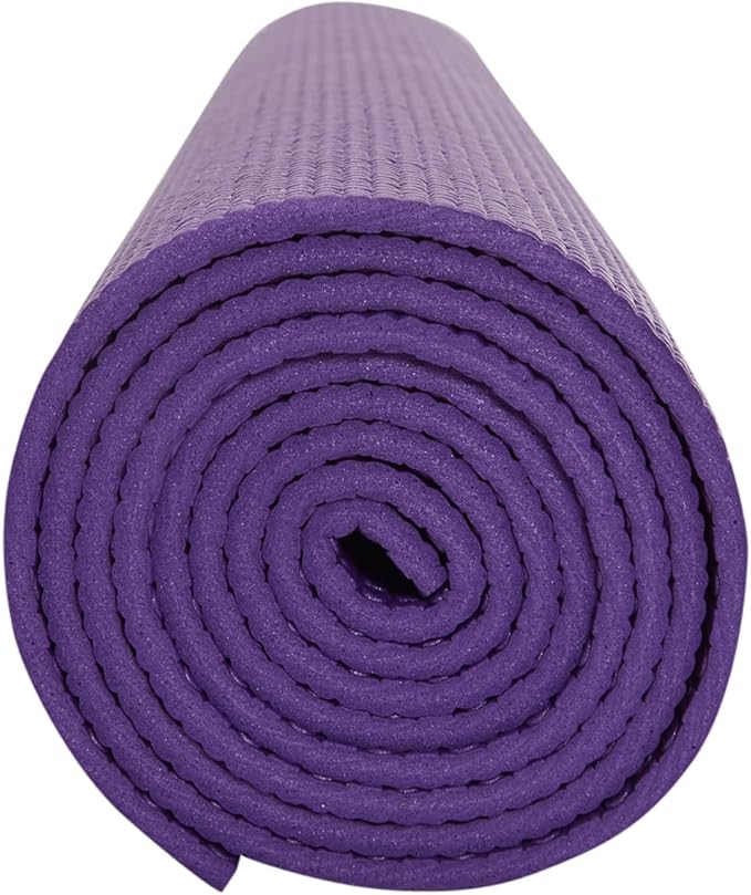 Everyday Yoga Deluxe Mat - 72"L x 24"W Non Slip Exercise Mat, Anti-Tear, 3-5mm Thickness for Yoga, Pilates & Floor Workouts