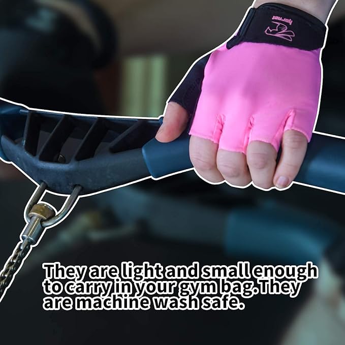 Hornet Watersports Light Pink Rowing Gloves for Women Ideal for Indoor Rowing, Sculling, Kayak, SUP, Outrigger Canoe, Dragon Boat and Other Watersports