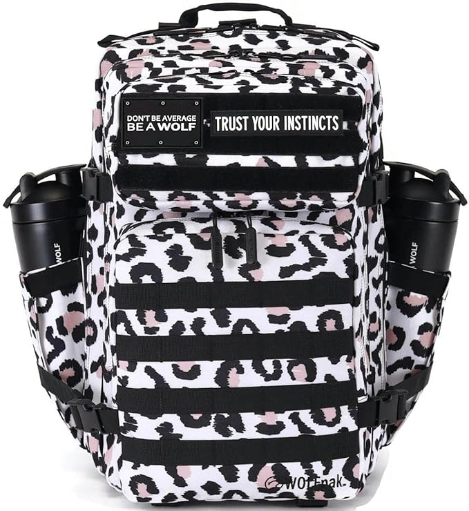 WOLFpak 45L Backpack (Leopard) Camping, Hiking, Gym Backpack