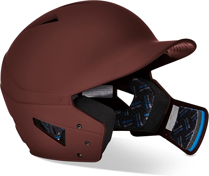 CHAMPRO HX Gamer Plus Batting Helmet with Reversible Jaw Guard