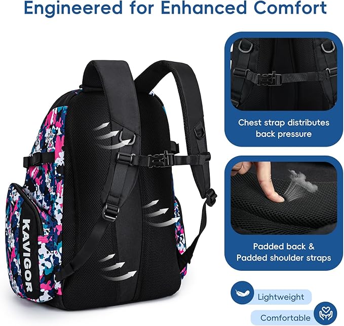 Baseball Bag for Youth and Adult, Softball Bag 50L Large Capacity Holds 4 Bats, Equipment Backpack with Shoes Compartment