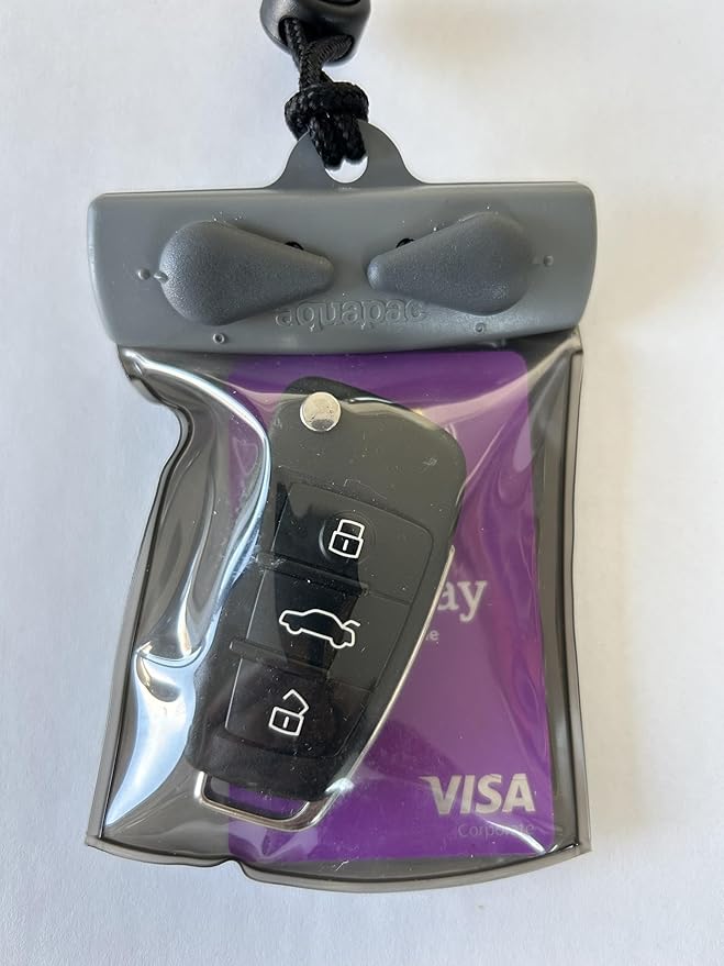 Aquapac Keymaster Mini Waterproof Travel Case, Made in the UK, Carry Cord, Travel Essential, 5 Year Warranty, Watersports, Hiking, Mountain Biking, Running Accessory