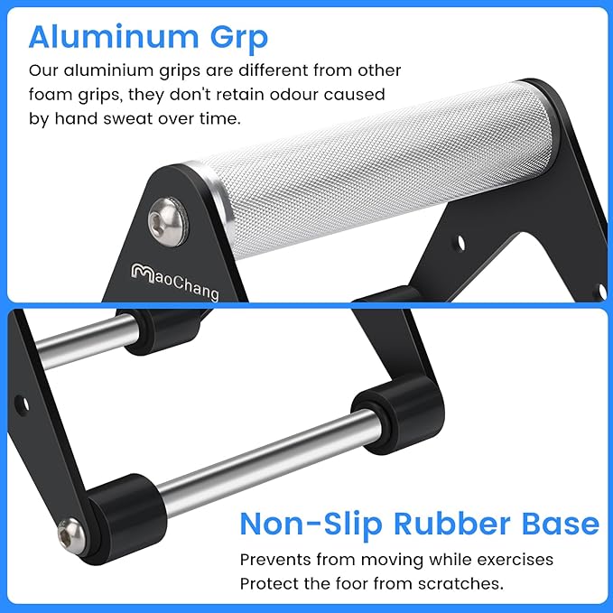 Professional Heavy duty Push Up Grips, Stainless Steel Workout Bars for Strength Training Max Load 500lbs
