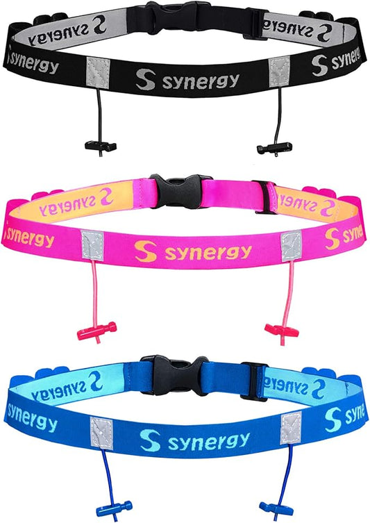 Synergy Running/Triathlon Race Day Number Belt