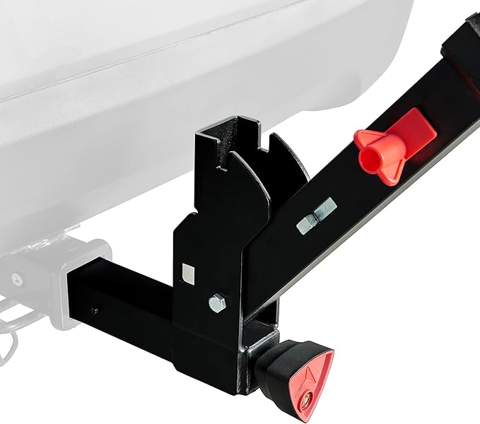 Allen Sports High Capacity Locking Premier 2-Bike Model for Electric Bikes, Model QR520EB, Black, (QR520-EB)