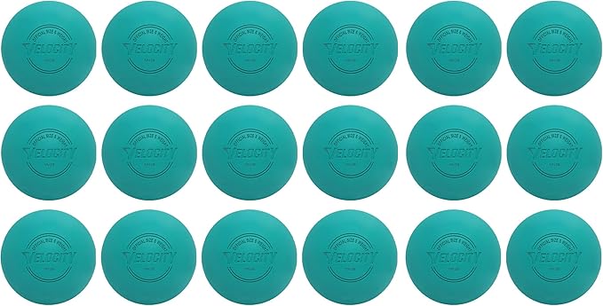 Velocity Lacrosse Balls - 1, 2, 3, 6, 12, 18, 24, 36, 60 and 120 Packs - for Practice, Official NFHS and College Approved Size
