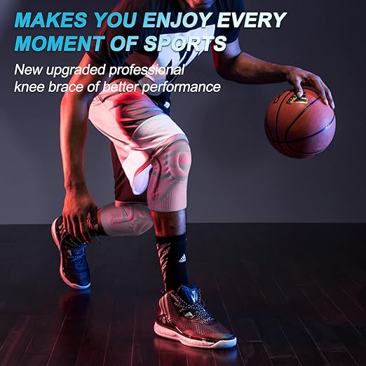 NEENCA Knee Brace for Knee Pain Relief, Medical Knee Support with Patella Pad & Side Stabilizers, Compression Knee Sleeve for Meniscus Tear, ACL, Arthritis, Joint Pain, Runner, Sport- FSA/HSA APPROVED