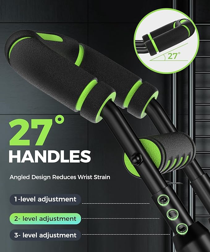 Twister Arm Trainer, Adjustable 5 Resistance Levels (40-130 lbs) Chest & Arm Workout Equipment for Men & Women, Ergonomic Home Gym Strength Trainer with Anti-Slip Handles & Carry Bag