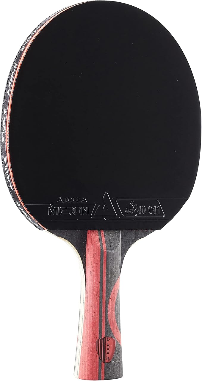 JOOLA Infinity Edge - Tournament Performance Ping Pong Paddle w/ Carbon Pro Technology - Black Rubber on Both Sides - Competition Ready - Table Tennis Racket for Advanced Training - Designed for Speed