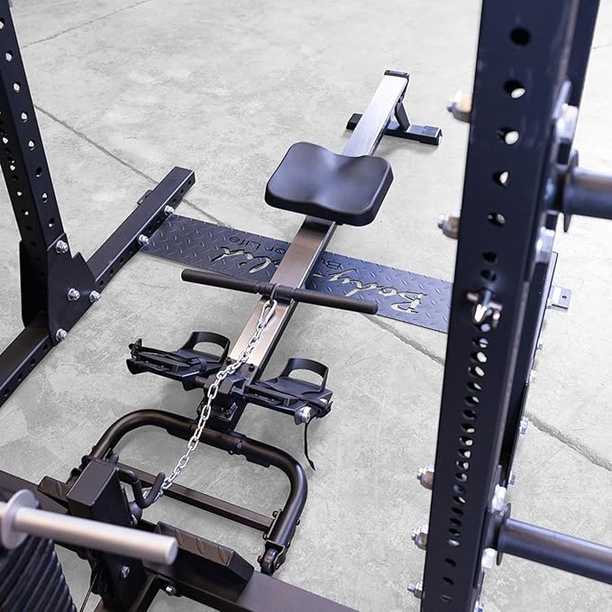 Body-Solid Rower Attachment for Home Gyms - Low-Impact Cardio Workout Accessory for Cable Machines, Pulleys, and Power Racks