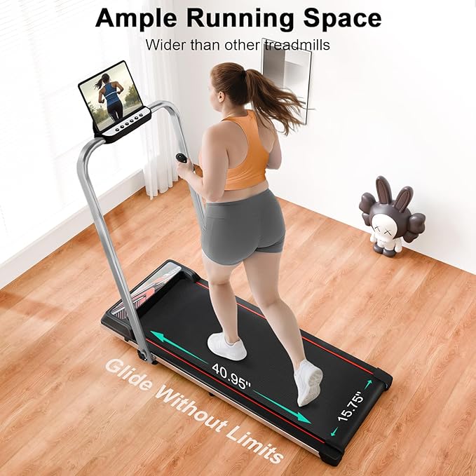 Treadmill with Incline, 3 in 1 Walking Pad with Incline for Home Office w/3.0HP Motor/7.6MPH, Walking Pad with Handle Bar/Remote/LED Display, Walking Pad Treadmill with Incline Supports Up to 350lbs