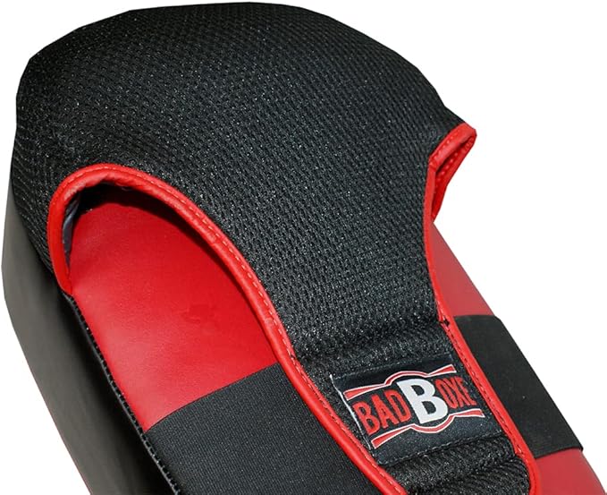 Muay Thai Kick Pads – Durable Kickboxing Strike Shield for MMA, Karate & Boxing | Multi-Layer Foam Padding, Adjustable Straps | Sold as Single Pad or Pair