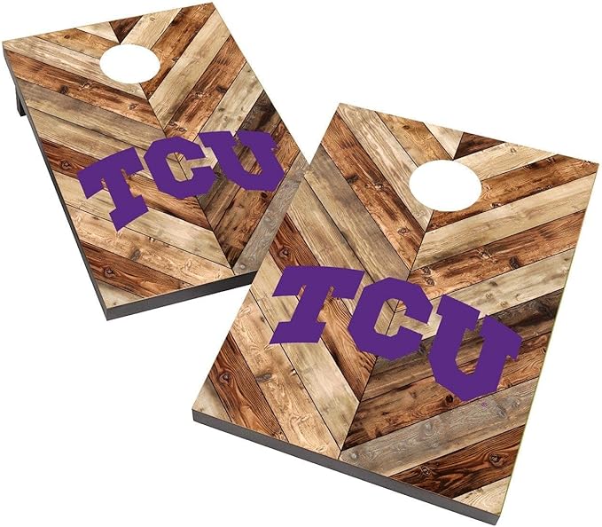 College Team Cornhole Boards, 2x4 Bag Toss Game Set, Officially Licensed Cornhole Game, Perfect for Tailgates