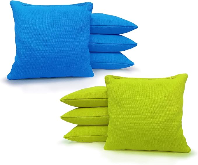 Tailgating Pros Cornhole Board Set w/Bean Bags and Carrying Case - 4'x2' Corn Hole Toss - Tournament and Lightweight Options - Optional LED Lights