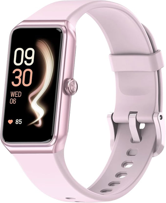 Fitness Tracker with Step Counter/Calories/Stopwatch, Activity Tracker, Health Tracker with Heart Rate Monitor, Sleep Tracker,1.47 Touch Color Screen, Pedometer Watch for Women Men