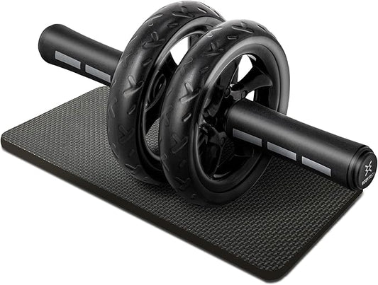 Ab Roller Wheel workout for Abdominal Core Strength training home gym fitness Equipment, Exercise Wheel for Men Women