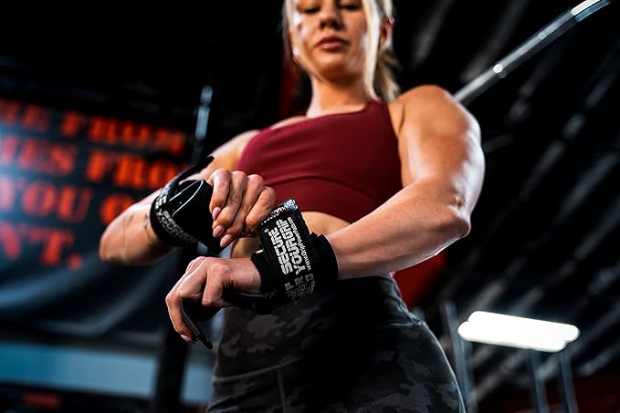 Weight Lifting Hooks Heavy Duty Lifting Wrist Straps Pull Ups Deadlift Straps Power Lifting Grips Padded Workout Straps for Weightlifting Gym Gloves for Men & Women Premium Workout Equipment