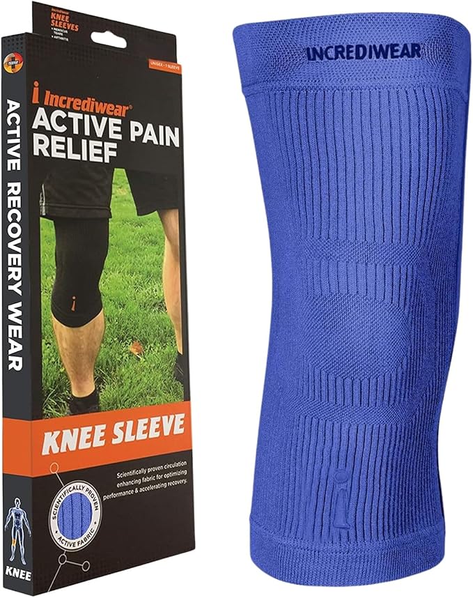 Incrediwear Knee Sleeve – Knee Braces for Knee Pain, Joint Pain Relief, Swelling, Inflammation Relief, and Circulation, Knee Support for Women and Men