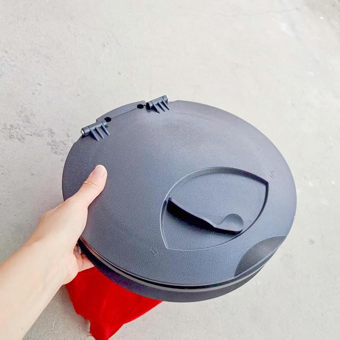 Round/Square Hatch Cover Deck Panel, ABS Sealed Hatch Cover kit with red Waterproof Bag, Suitable for Kayaking