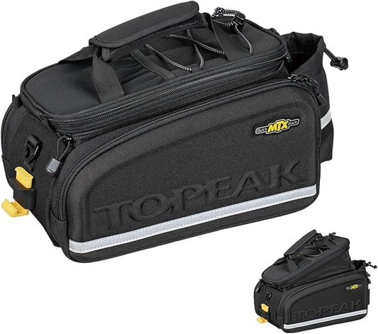 Topeak MTX TrunkBag - Rear Bicycle Bag - Spacious Storage and Easy Mounting