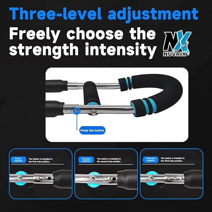 Twister Arm Trainer, Adjustable 60-100lb Chest Workout Equipment for Men & Women,Muscle Builder & Strength Training for Arms, Chest and Shoulder Muscle Strength Exerciser Training. Arm Strengthener.