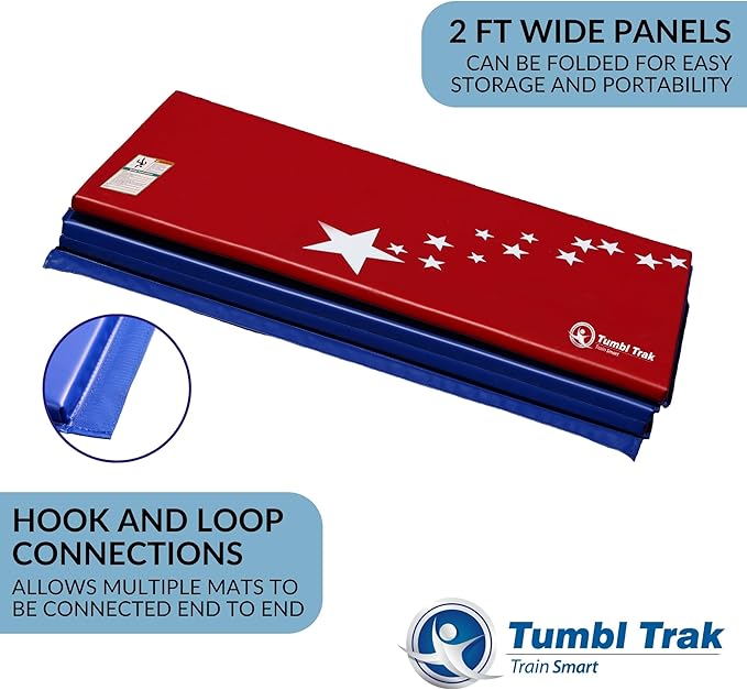 Tumbl Trak Gymnastics Folding Tumbling Panel Mat