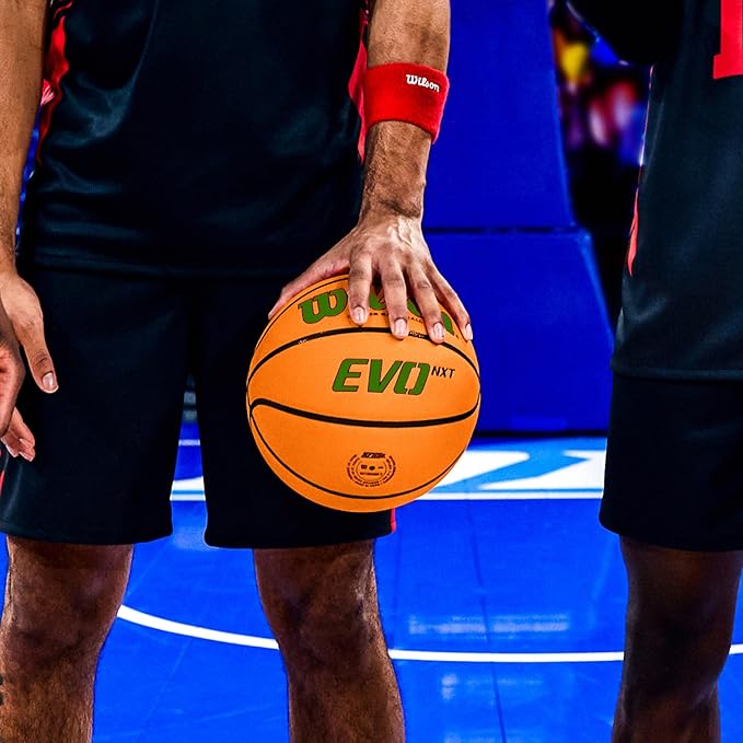 WILSON NCAA Evo NXT Official Indoor Game Basketballs - Sizes 6 and 7