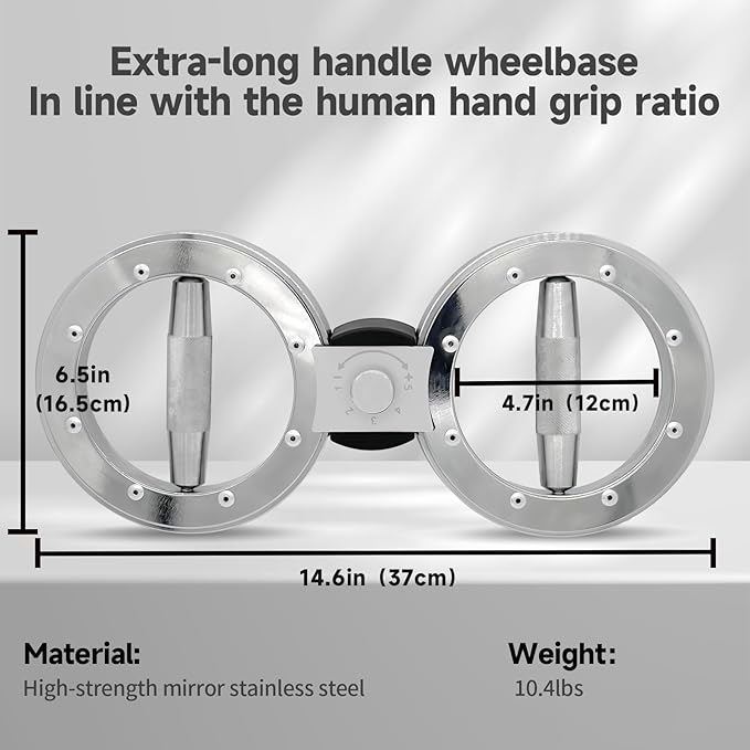 Burn Machine 10 Pounds Multifunctional Spinning Burn Rotator Machine Resistance Adjustable Arm Exercisr Gripster Forearm Trainer 360 Degree Rotatable Home Gym Arm and Shoulder Strength Trainer