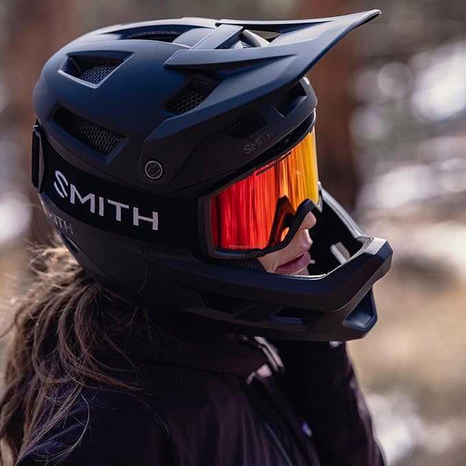 Smith Mainline Cycling Helmet – Downhill Adult Mountain Bike Helmet + Koroyd Coverage + MIPS Technology for Men & Women - Adjustable Visor