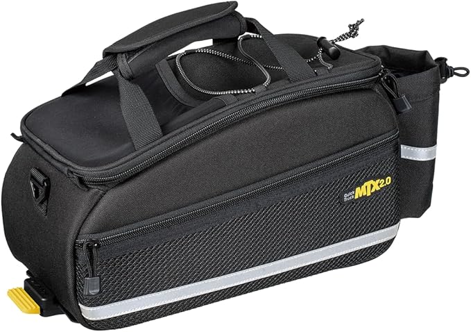Topeak MTX TrunkBag - Rear Bicycle Bag - Spacious Storage and Easy Mounting