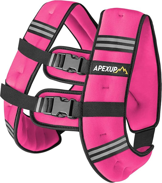 APEXUP Weighted Vest Men Women, Weight Vest for Women Workout Equipment for Strength Training Running