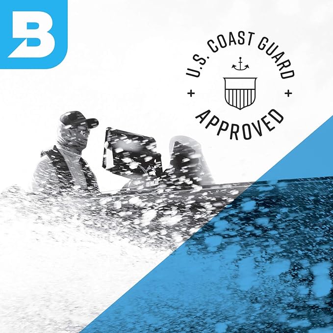 BLUESTORM Atmos 40 Automatic/Manual Inflatable PFD Life Jacket for Adults | US Coast Guard (USCG) Approved Life Vest