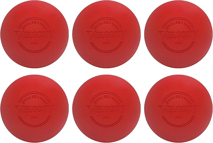 Velocity Lacrosse Balls - 1, 2, 3, 6, 12, 18, 24, 36, 60 and 120 Packs - for Practice, Official NFHS and College Approved Size