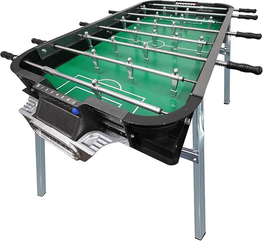 Outdoor Foosball Table Adult Size - Game Tables for Adults with Balls & Players - Soccer Table Game for Indoor Use - Weatherproof Perfect for Tournaments