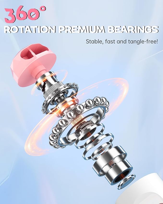 nonogo Cordless Jump Rope with Counter for Fitness - Adjustable Smart Skipping Rope For Men Women Kids Outdoor Speed Boxing Crossfit Workout Exercise Cardio