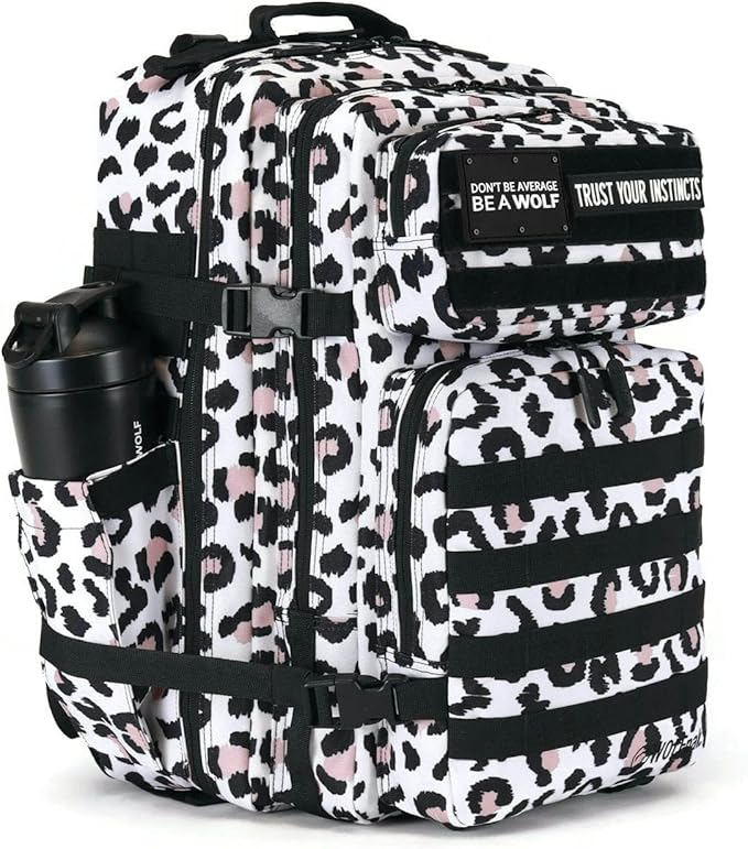 WOLFpak 45L Backpack (Leopard) Camping, Hiking, Gym Backpack