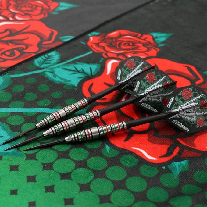 CUESOUL Jazz-Metal 21g/23g/25g 90% Tungsten Steel Tip Dart Set with Integrated Dart Shafts and Dart Flights