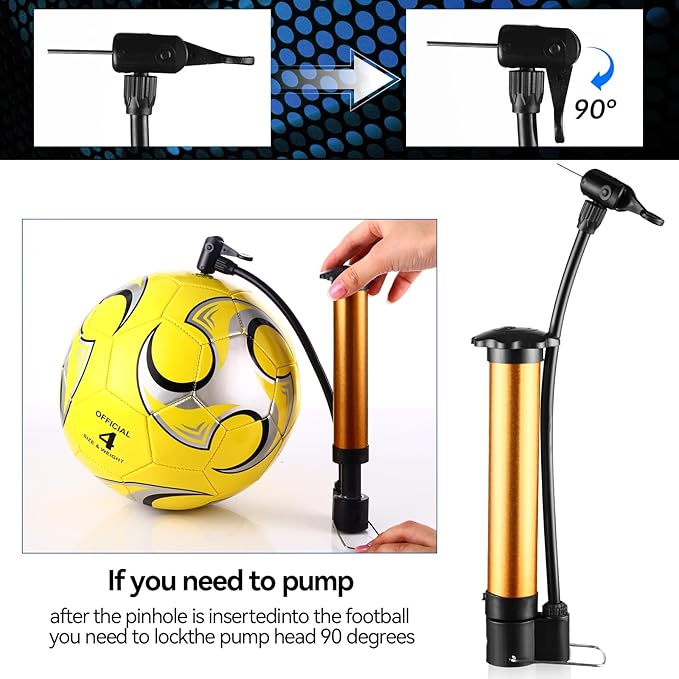 20 Pcs Soccer Balls Bulk with Pump and Net Bag Sport Ball Size 4/5 Outdoor Deflated Soccer Ball for Youth Adult Training Practice Game Match Operation Christmas