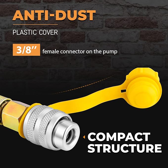 Newhai Powerful Hydraulic Hand Pump 10000psi Hydraulic Manual Lifting Pump Single Acting Hand Operated Porta Power Pump for Hydraulic Tools CP-700
