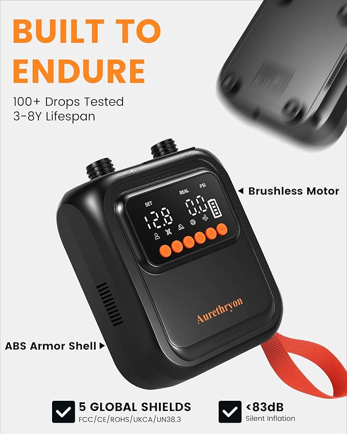 Rechargeable Electric Paddle Board Pump - 20PSI Portable 13500mAh Battery USB-C SUP Air Pump with 260% Faster Inflation for Inflatables, Kayaks, Tents, Boats, Pool