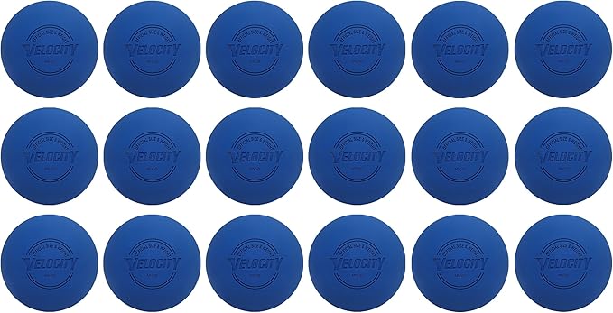 Velocity Lacrosse Balls - 1, 2, 3, 6, 12, 18, 24, 36, 60 and 120 Packs - for Practice, Official NFHS and College Approved Size